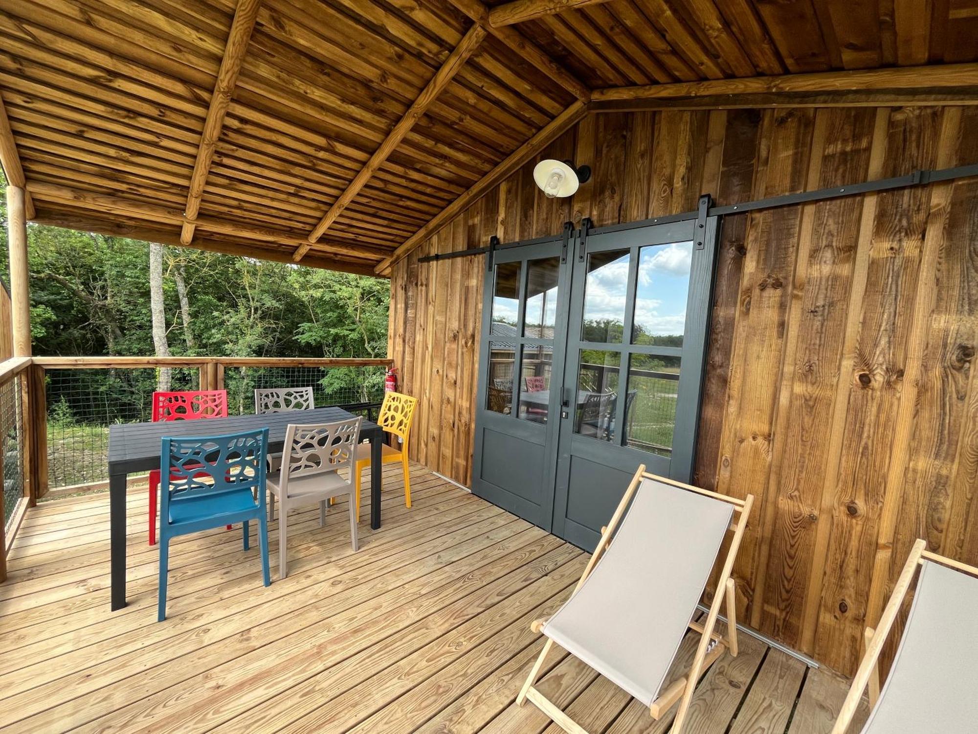 La Buissonniere Lodges Chisseaux Exterior foto